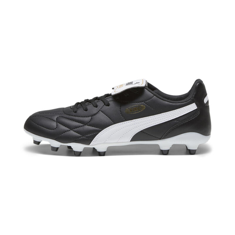 Chaussures de football KING TOP FG/AG PUMA Black White Gold