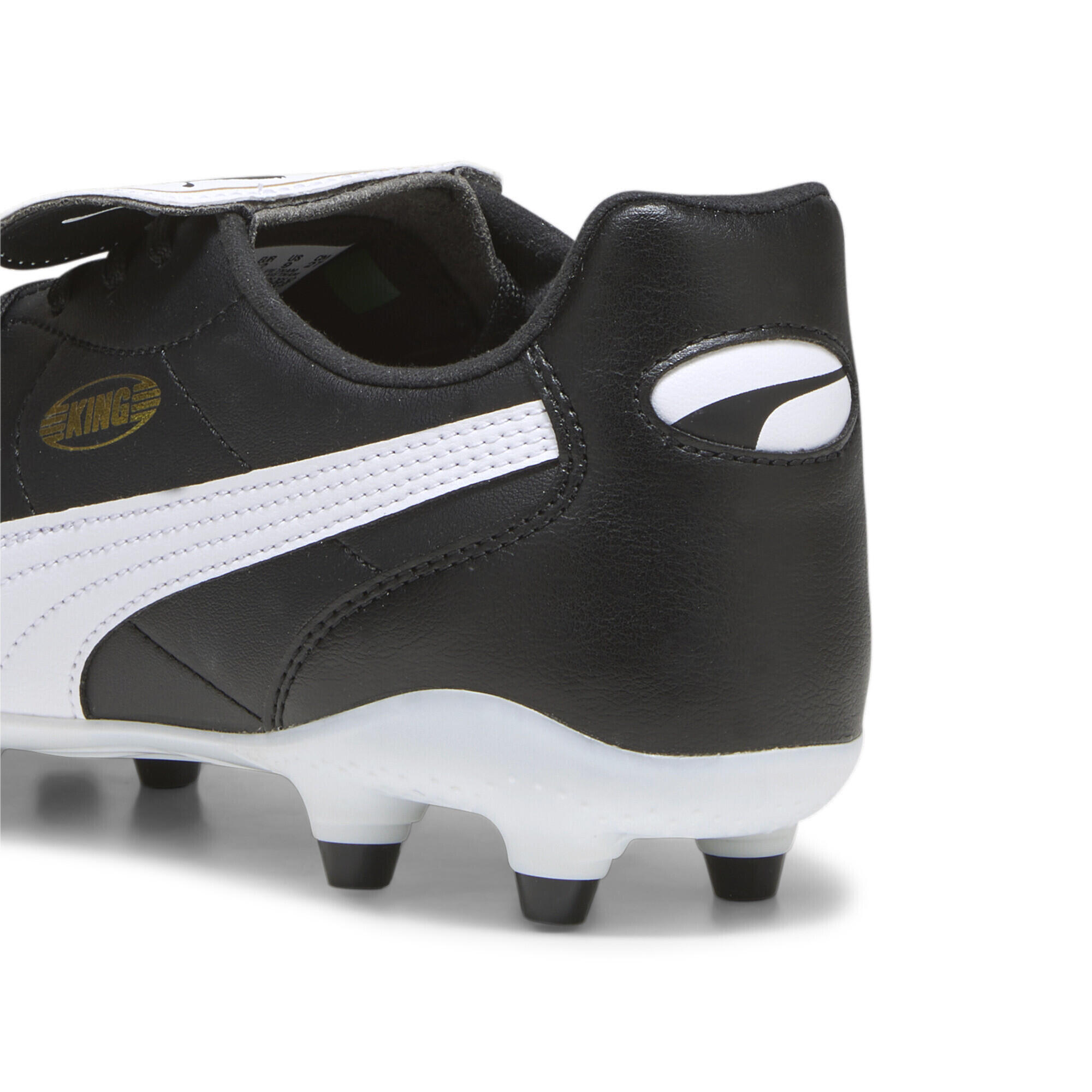 Scarpe da calcio KING MATCH MxSG PUMA Black White Gold 4/7