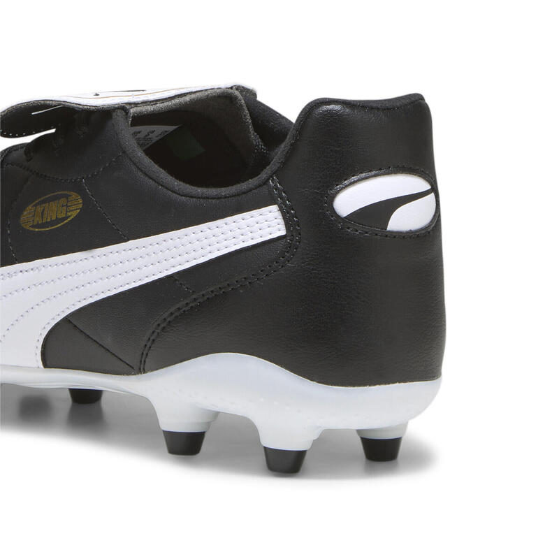 Botas de fútbol KING TOP FG/AG PUMA Black White Gold