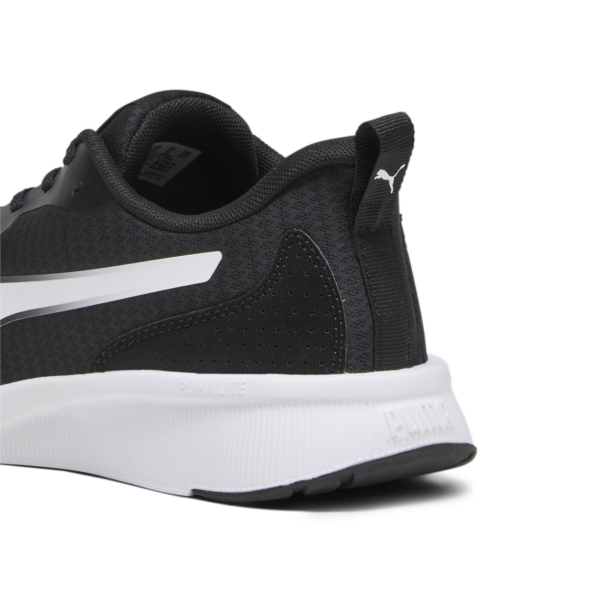 Scarpe da running Flyer Lite PUMA Black White 4/7