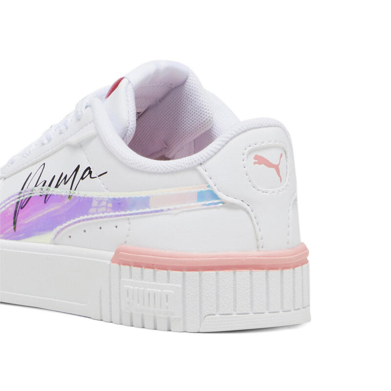 Carina 2.0 Crystal Wings Sneakers Mädchen PUMA White Peach Smoothie Black Pink