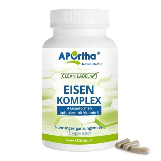 Eisen-Komplex - 120 vegane Kapseln
