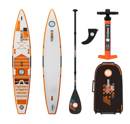 Stand Up Paddle Patagonia 14.0 aufblasbar weiss/orange 14' 30" 6