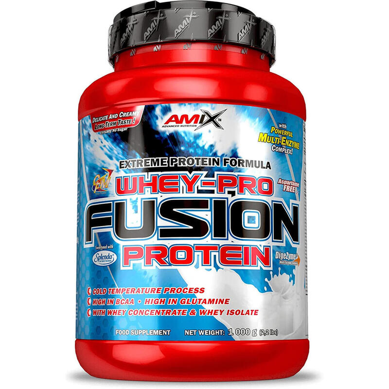 Whey Pro Fusion Protein - 2.3Kg Iogurte Melão da Amix Nutrition Exclusivo Online                                                  11 cores disponíveis
 82,45€  Preço por quantidade 35,85€kg AMIX Whey Pro Fusion Protein - 2.3Kg Iogurte Melão da Amix NutritionVendido e expedido por: FitnessZone    