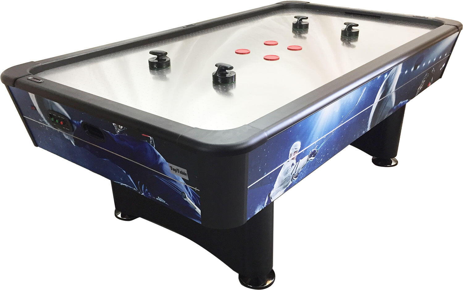 NORTH Typhoon Pro Metal-line Print/RVS Table De Air Hockey 7FT 2/4