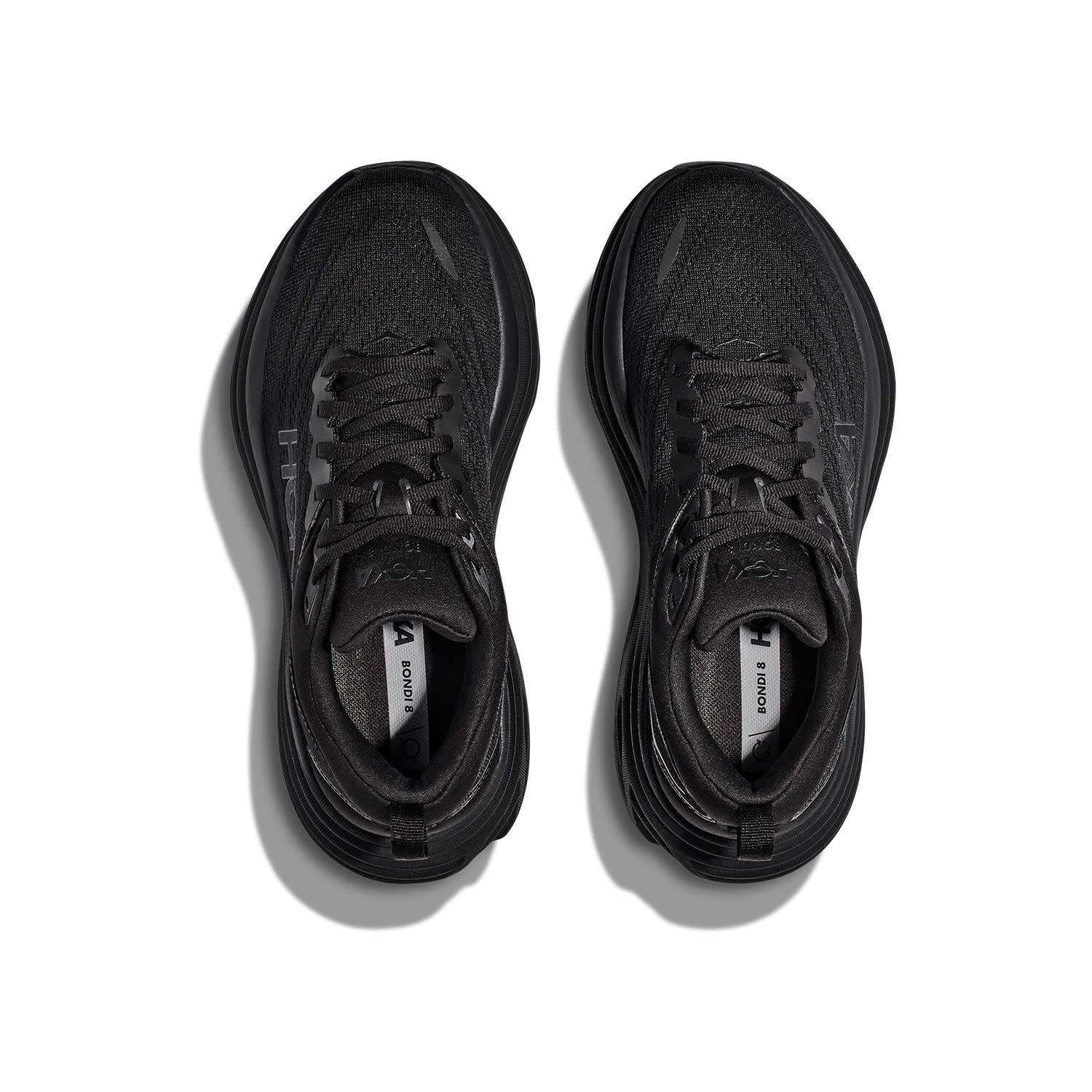 Zapatillas De Running Hombre - HOKA Bondi 8 - Black/Black 5/7