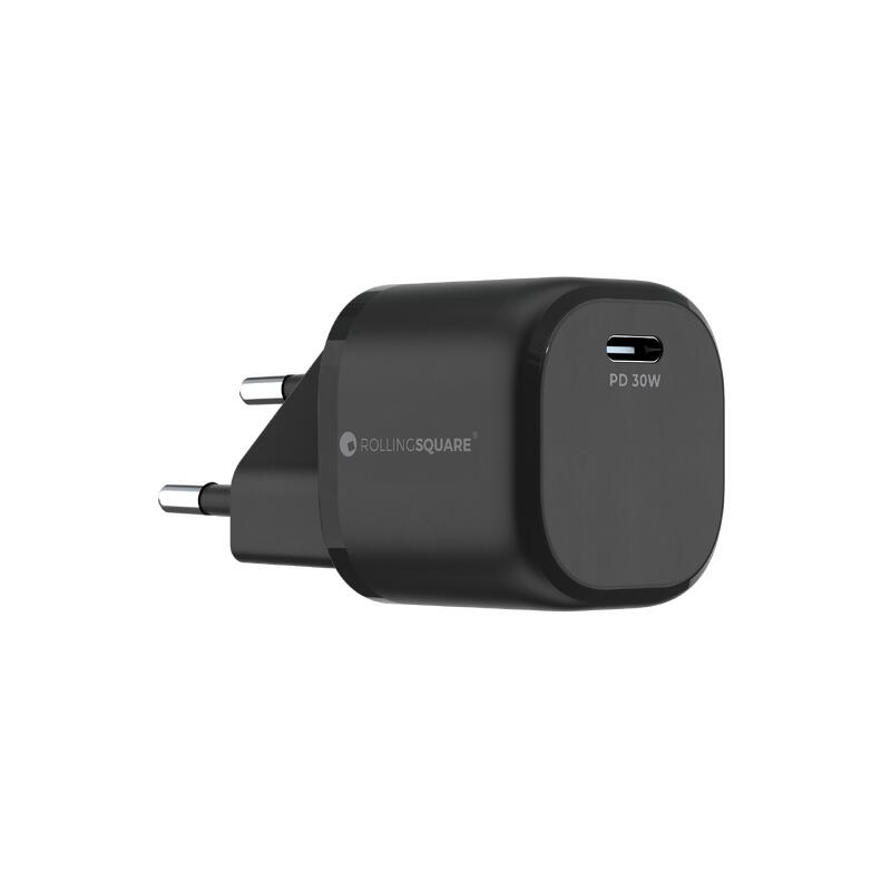 RollingSquare GaN Oplader 30W - USB-C poort