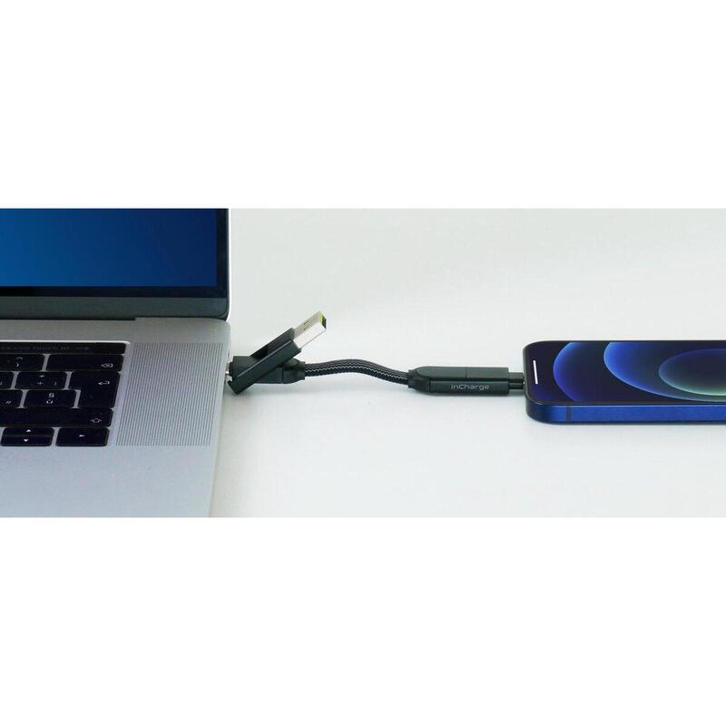 inCharge X l Câble tout-en-un - USB C - Noir