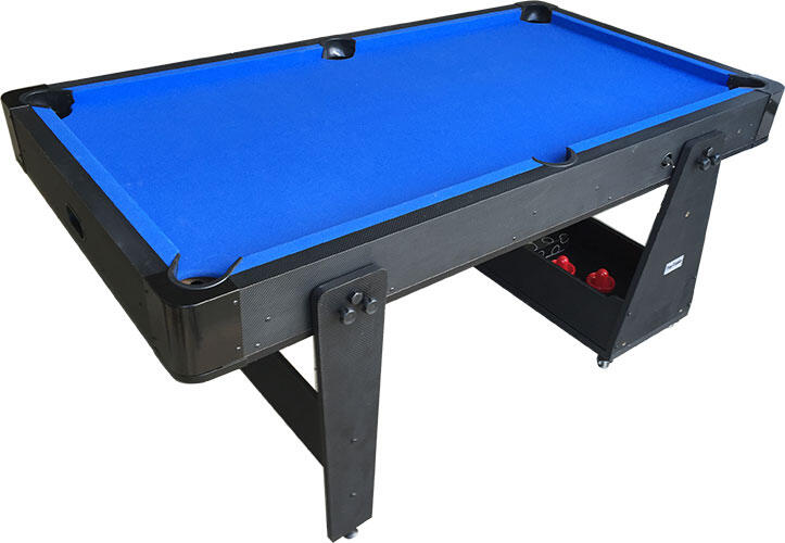 NORTH Twist 2in1 Max Air Hockey/Table De Billard Noir/Blanc 6FT 3/7