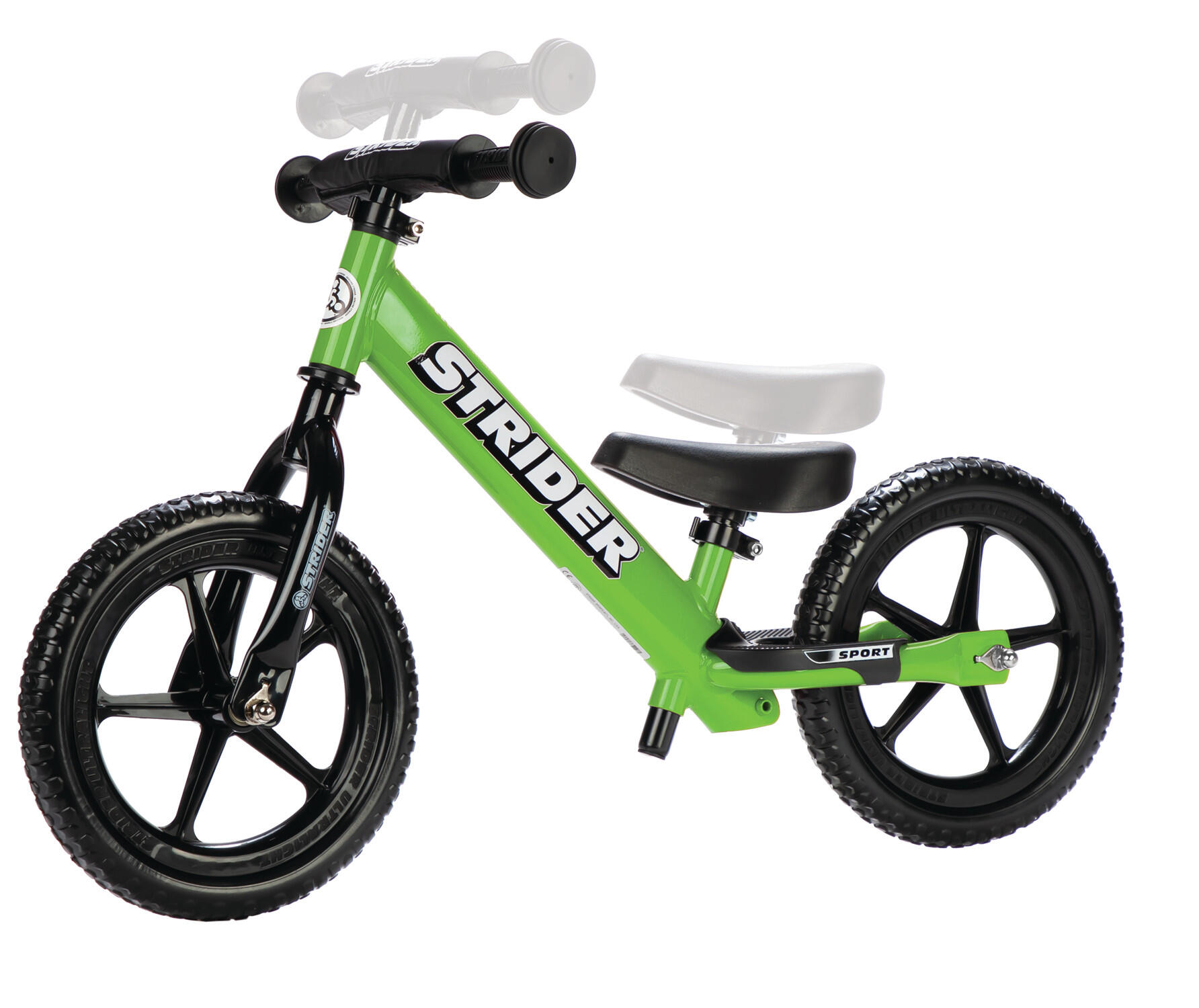 Strider 12 Sport Laufrad Grün 4/7
