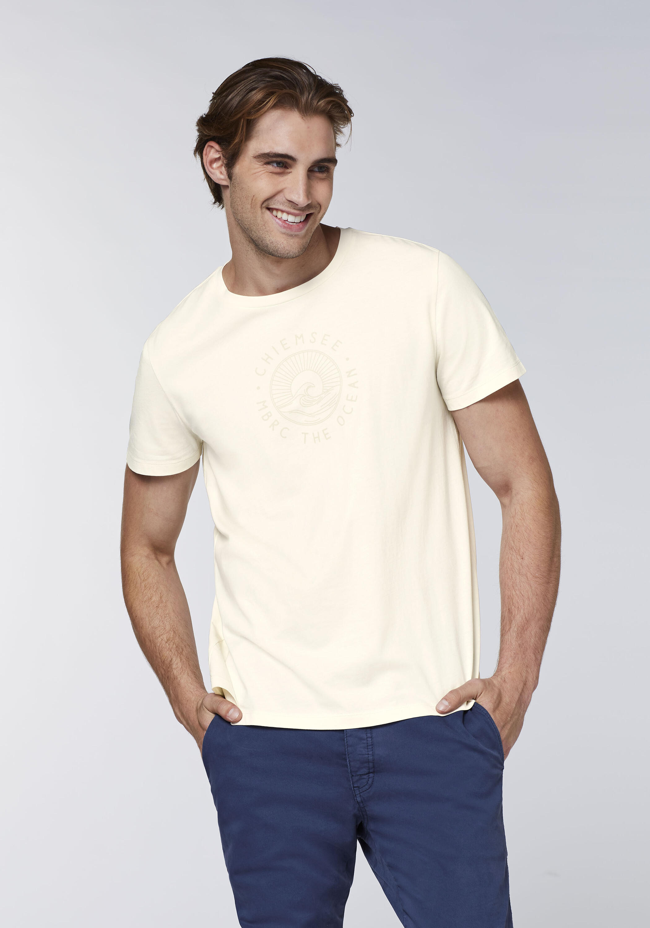 T-Shirt mit Wellenmotiv 3/7