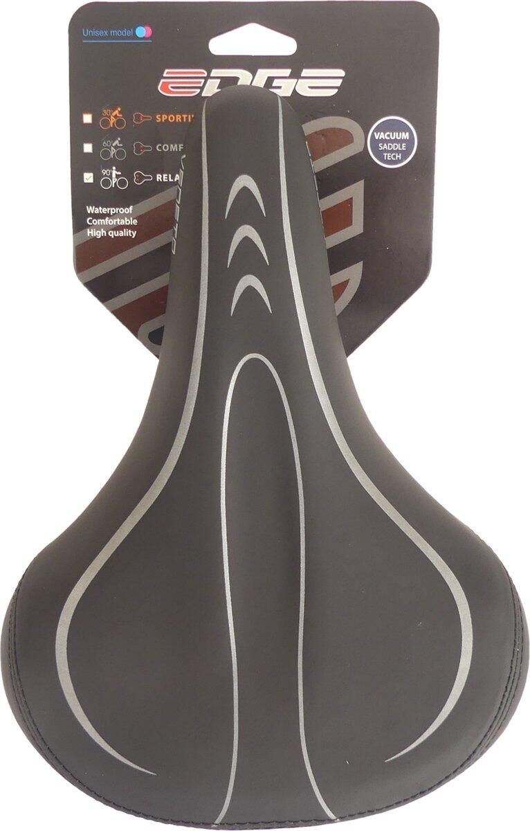 Selle De Vélo Veneto Avec Feu Arrière - Noir 3/7