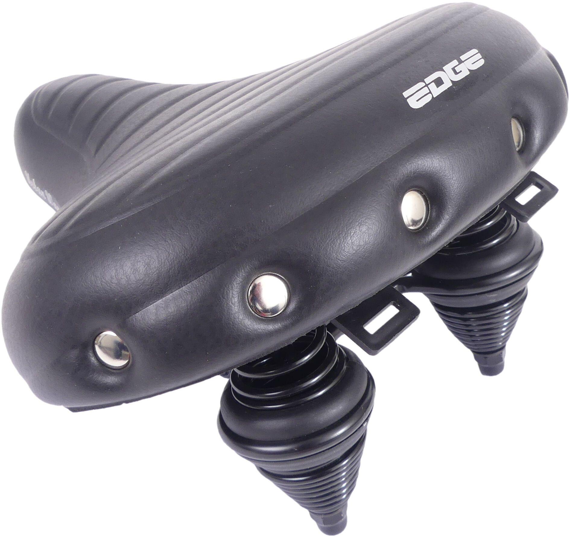 Edge Fahrrad Sattel Urban XL Wave - Schwarz 3/6