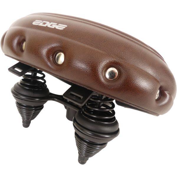 Edge Fahrrad Sattel Urban XL Wave Braun 3/6