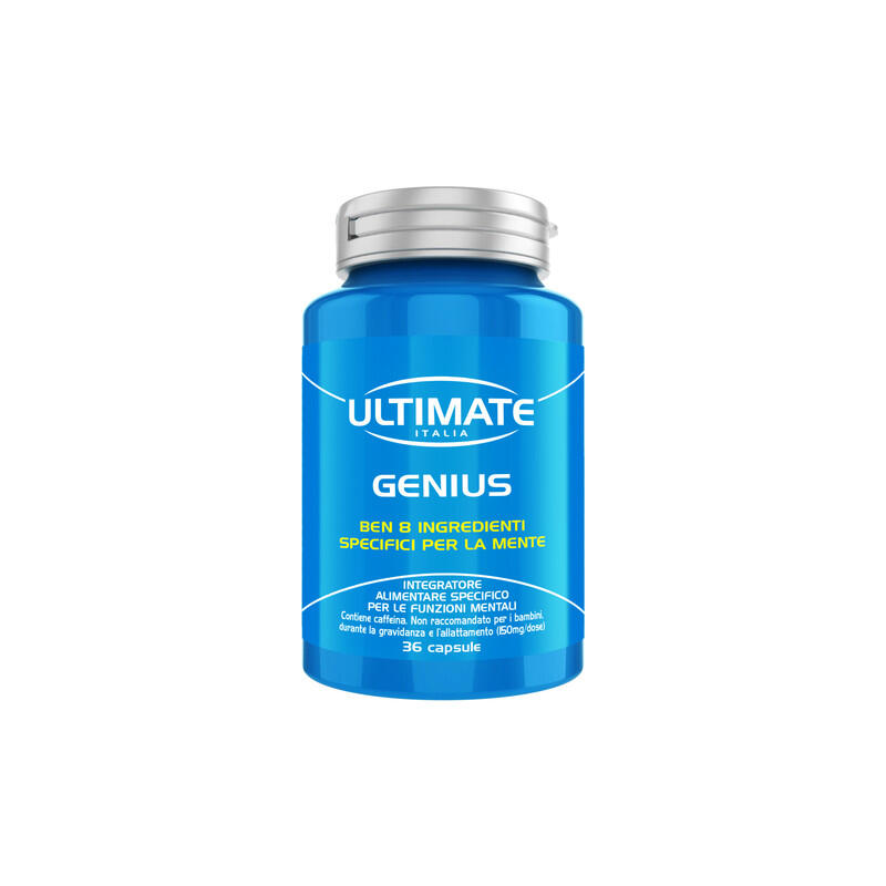 ULTIMATE ITALIA Integratore alimentare - GENIUS - 36 cps