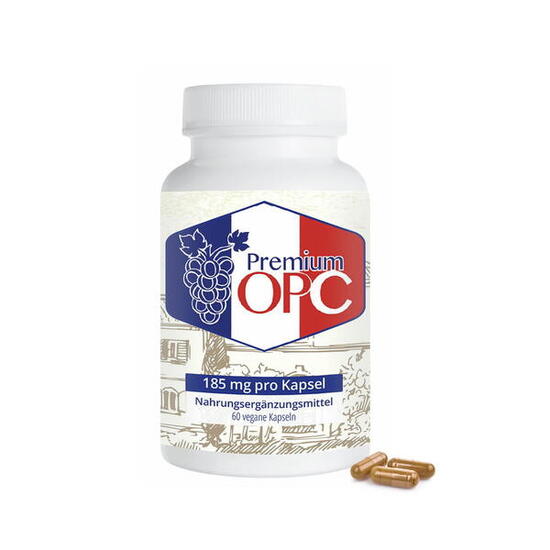 Premium OPC Kapseln 185 mg - 60 vegane Kapseln