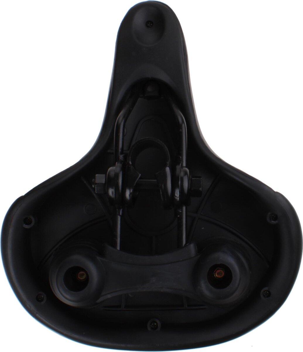 Mirage Zadel Soft Elastomeer Zwart voor Stadsfietsen 5/6