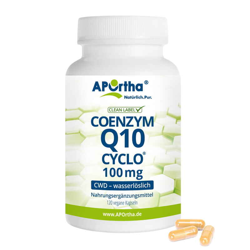 Coenzym Q10 CWD -100 mg  - 120 vegane Kapseln