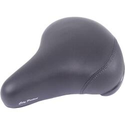 Selle de vélo Ville Protect - Avec protection d'angle - Noir