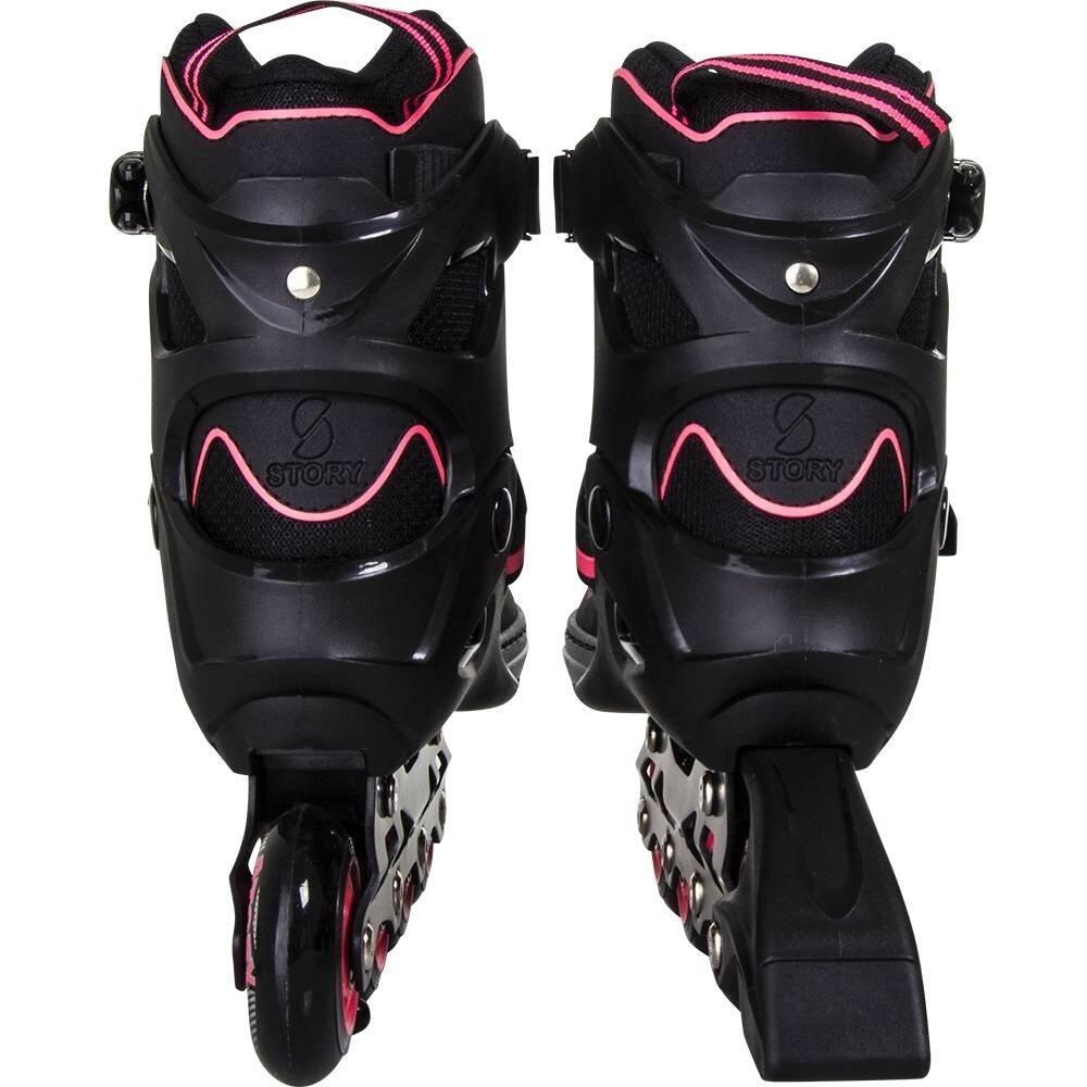 Story Fusion Verstelbare Inline Skate Red/Pink 3/3