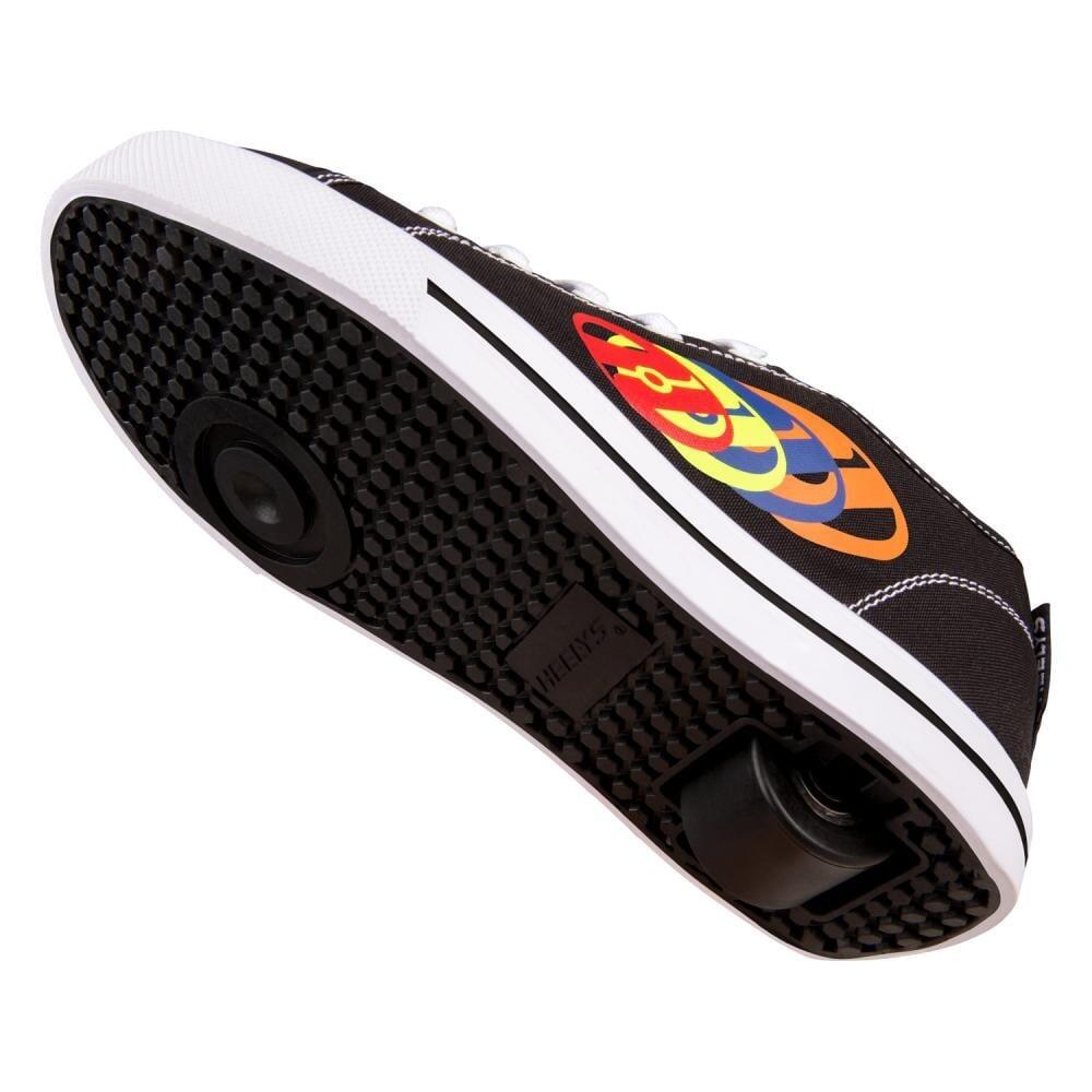 Heelys Classic Black White Multi 3/4