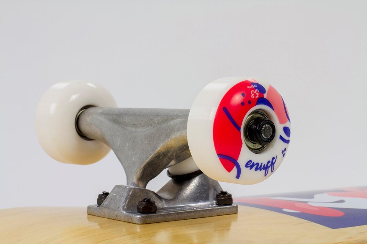 Enuff Making Waves 7.75"x31.5" lila Skaeboard 3/4