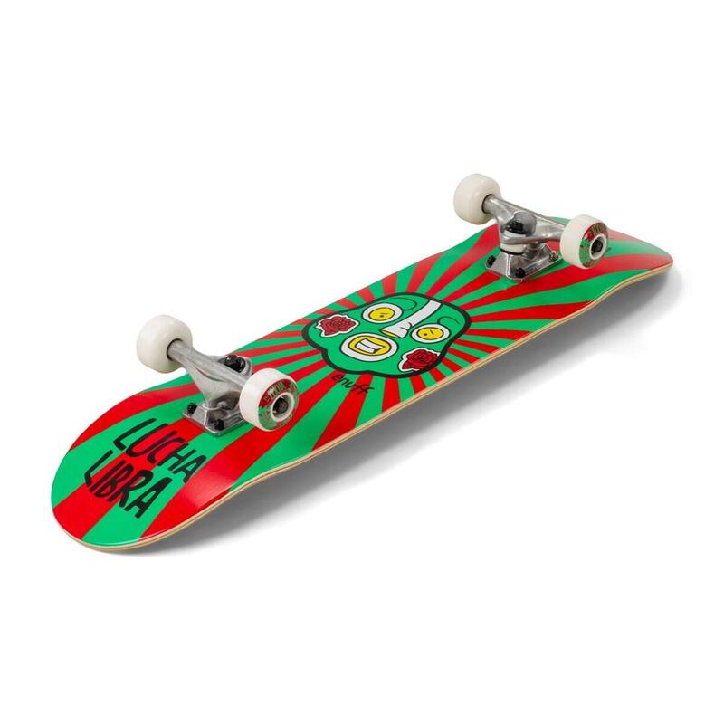 Skateboard Enuff Lucha 7.75"x31.5" Rouge/Vert