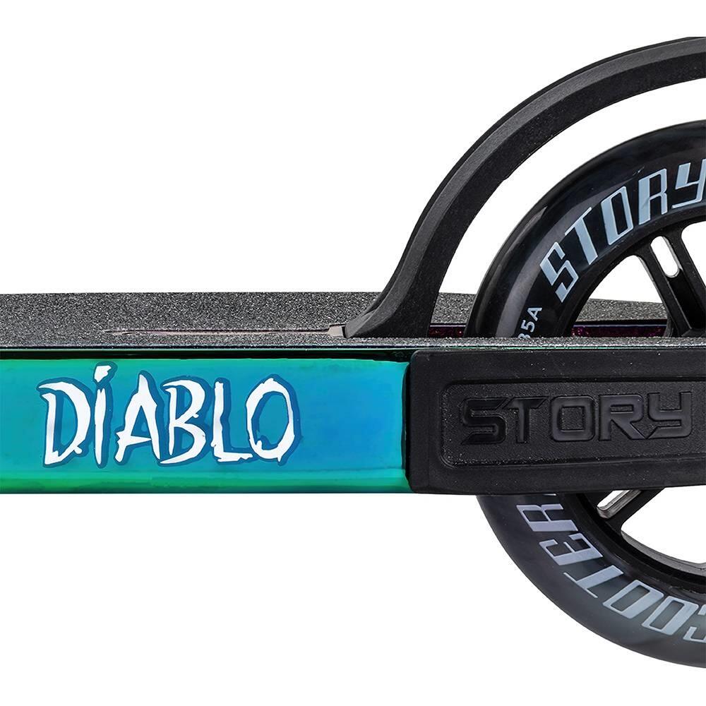 Geschichte Diablo Stunt Scooter Rainbow 3/4