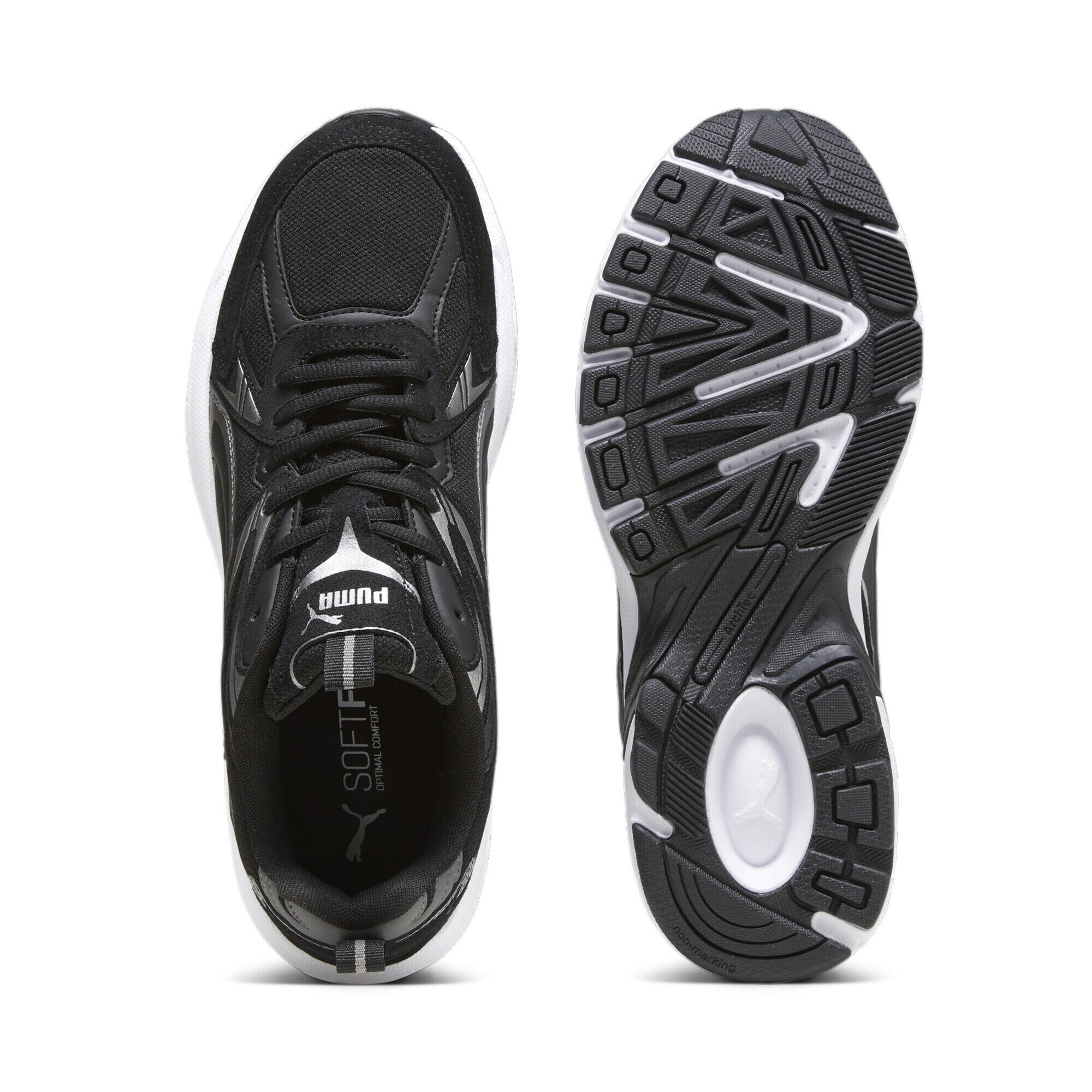 Sneaker Milenio Tech Suede PUMA Black Aged Silver Cool Dark Gray 7/7