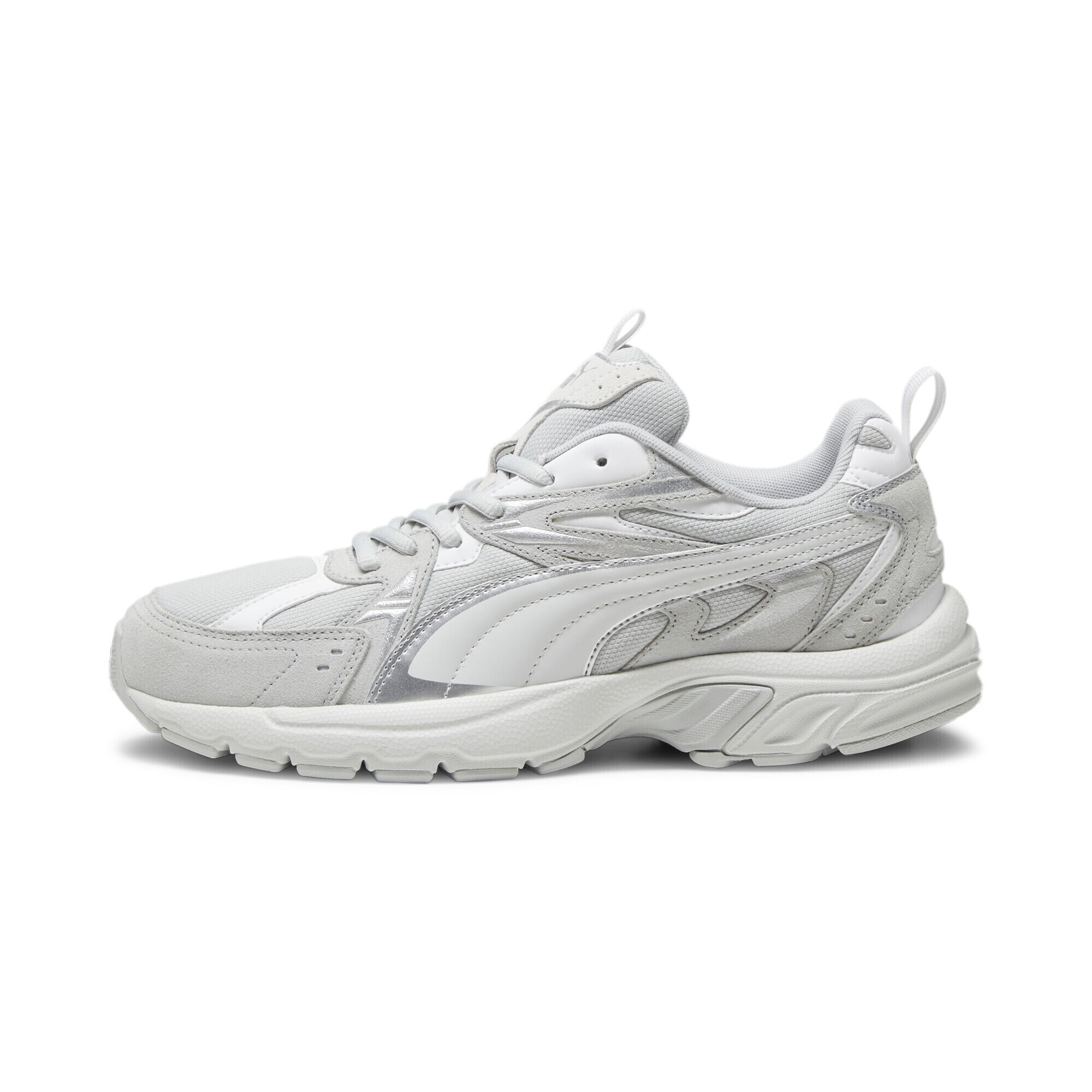 Milenio Tech Suede sneakers PUMA Cool Light Gray Feather White 6/7