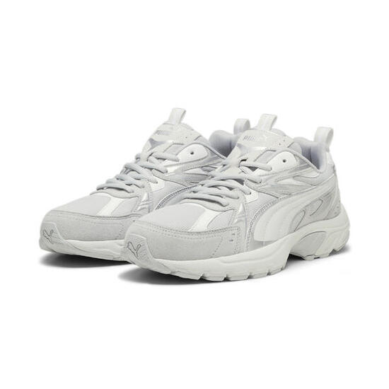 Sneaker Milenio Tech Suede PUMA Cool Light Gray Feather White