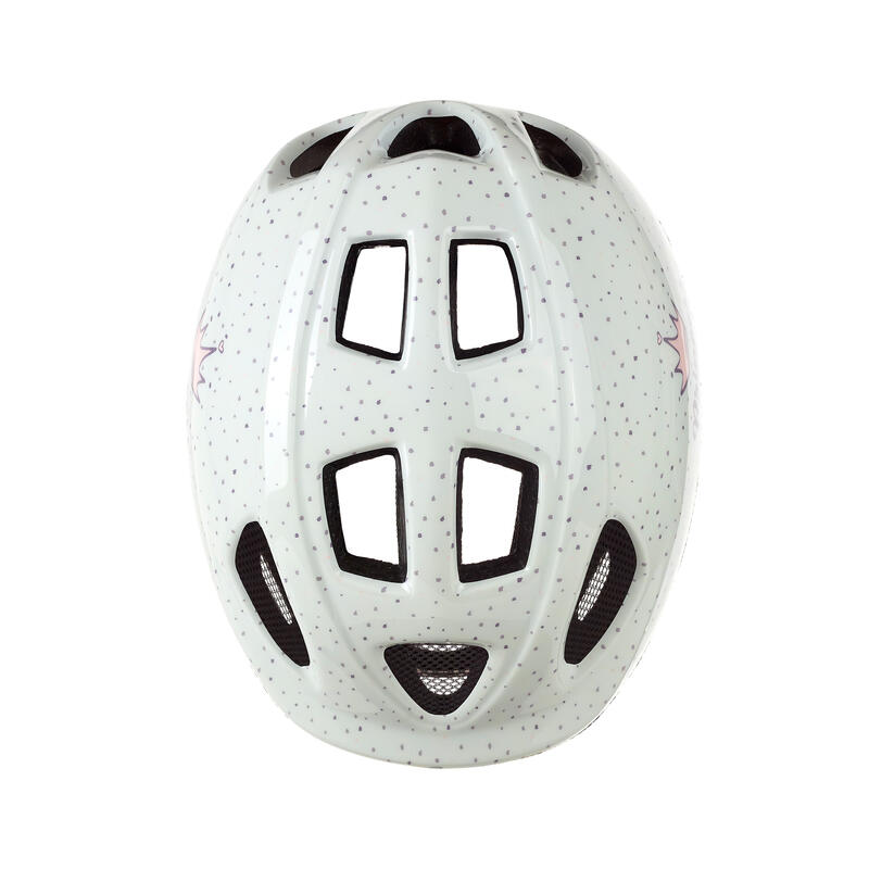 Casque de vélo pour enfants Couronne Blanche