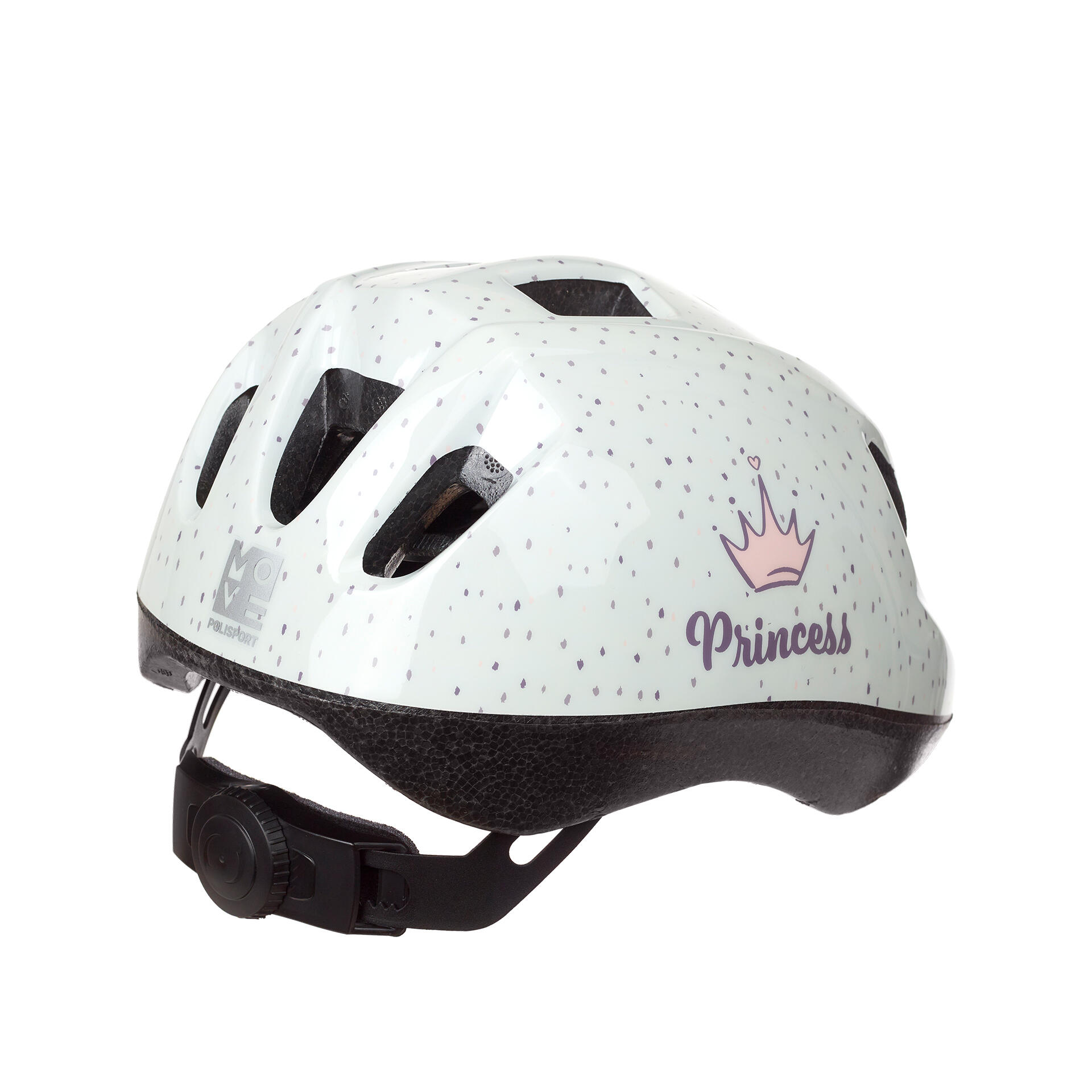 Casco da ciclismo per bambini Corona Bianca 2/4