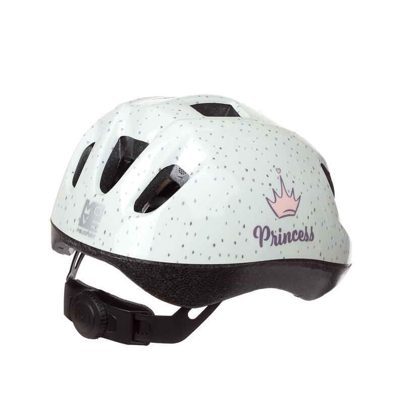Casque de vélo pour enfants Couronne Blanche