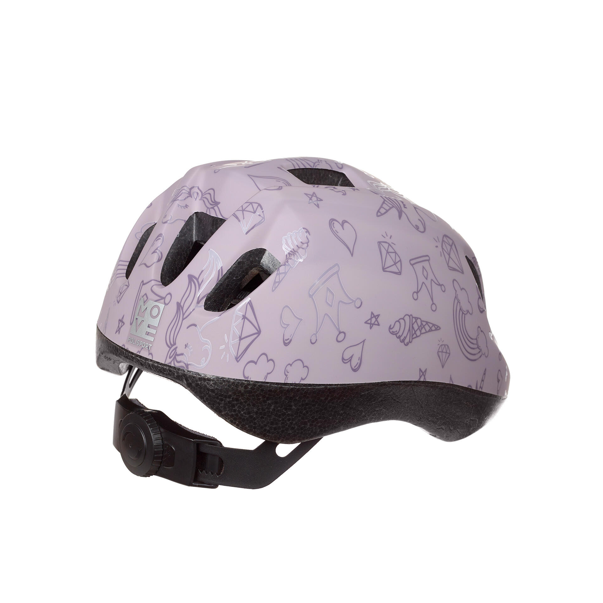 Kinder Urban Bike Helm Polisport Fantasy 2/4