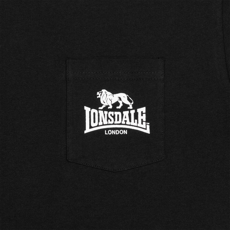 LONSDALE Heren-T-shirt, regular fit dubbelpak SUSSEX