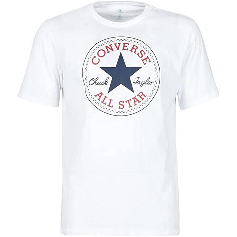T-shirt Converse Chuck Patch Core, Blanc, Unisexe