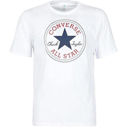 T-shirt Converse Chuck Patch Core, Blanc, Unisexe