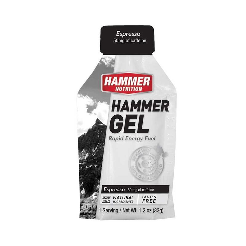 Hammer Gel Espresso flavour Rapid Energy Fuel - White, Black