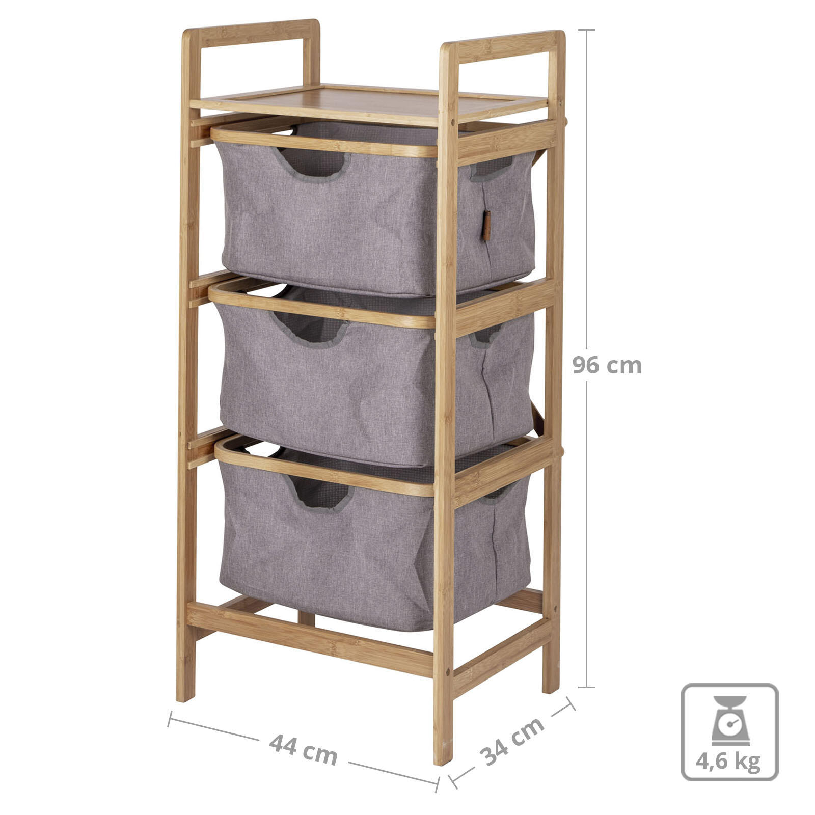 Urban Outdoor - Armoire - Selsdon - Paniers coulissants 2/7