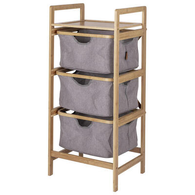 Vouwbare kledingkast selsdon camping kleding plank laden meubels bamboe hout