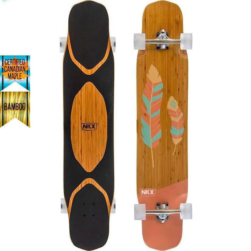 NKX Feather Dancer longboard Pink