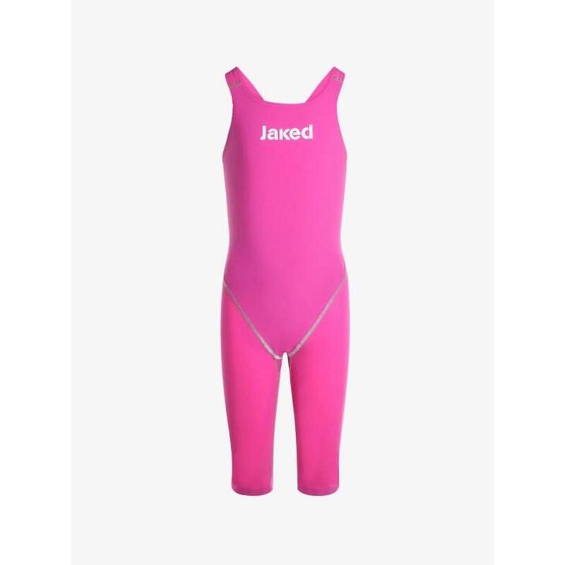 JALPHA FINA Approved Junior Open Back Swimsuit - Magenta