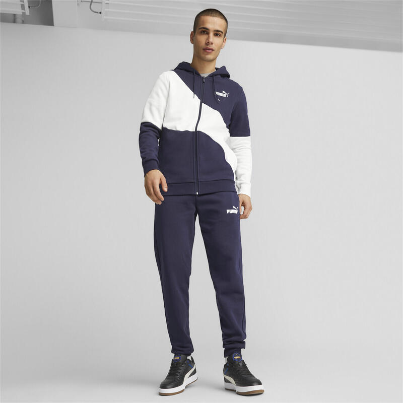 Trainingspak met capuchon voor heren PUMA Navy Blue