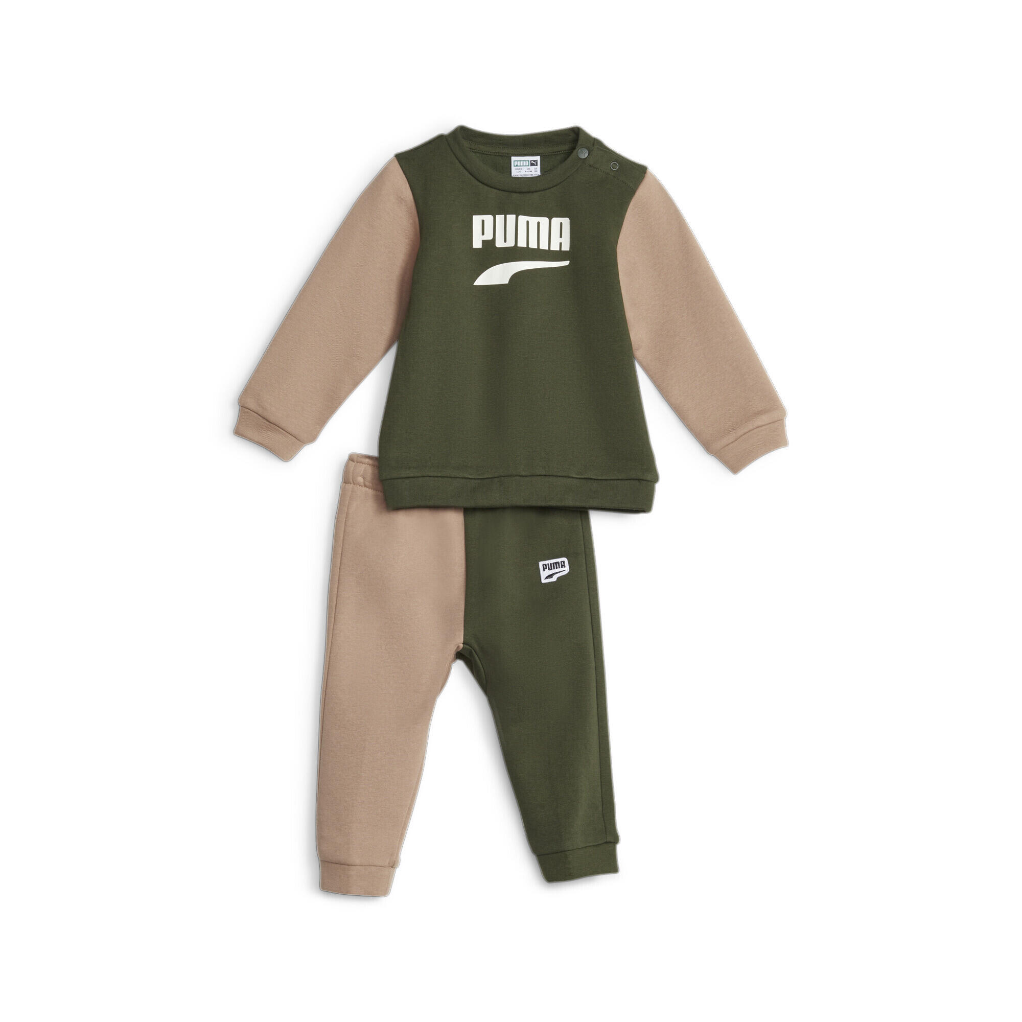 Puma - Ensemble Minicats Downtown Enfant Puma Myrtle Green - Survêtement - Violet - 1-2 Ans - Decathlon