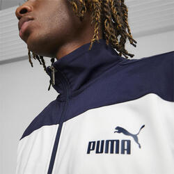 Puma Tuta in Poliestere Nera da Uomo