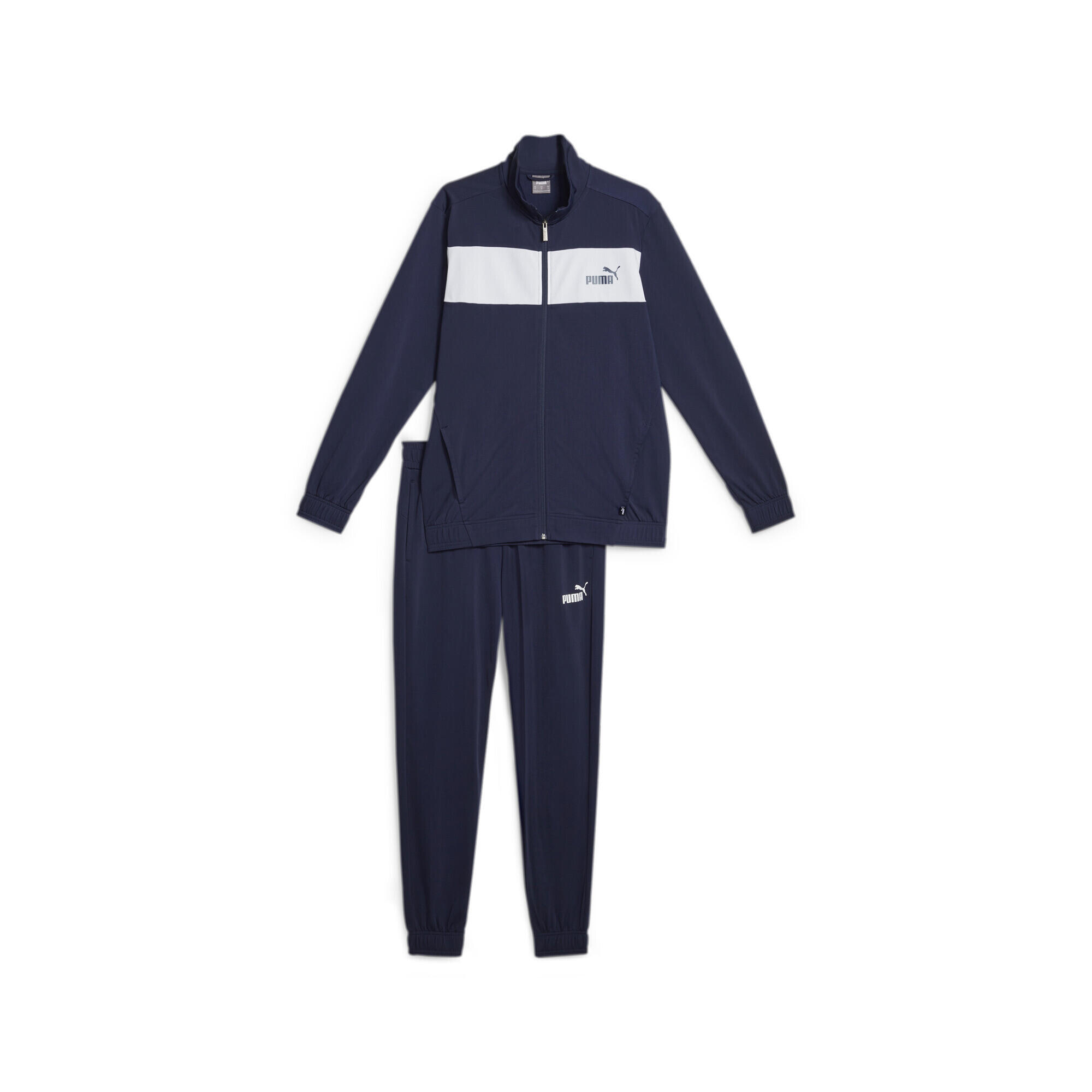 Puma - Survêtement En Polyester Homme Puma Navy Blue - Survêtement - Blanc|bleu|noir - 36 Xs - Decathlon