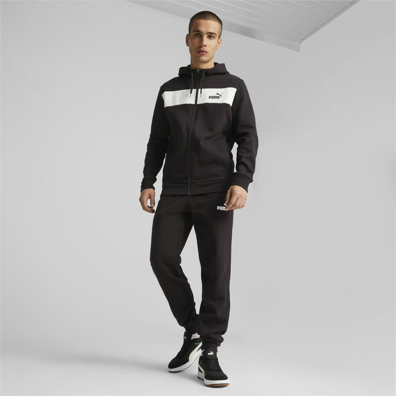 FZ Panel Trainingsanzug Herren PUMA Black White