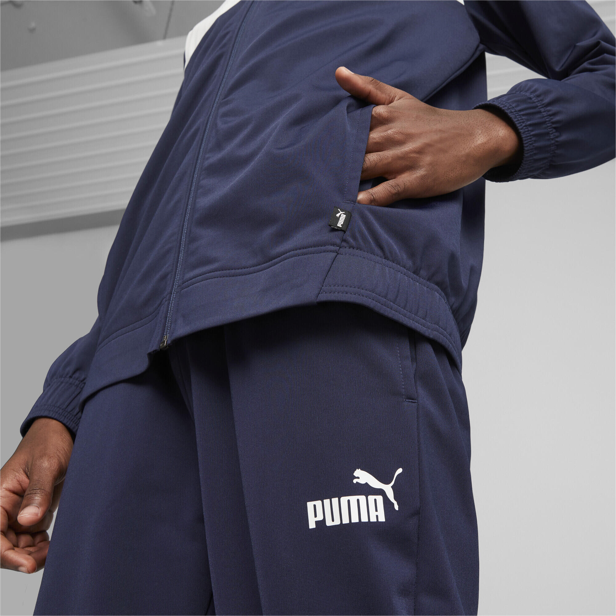 Chándal de poliéster Hombre PUMA Navy Blue 5/6