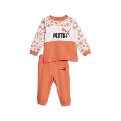 Essential mix match joggingpak voor peuters puma hot heat orange